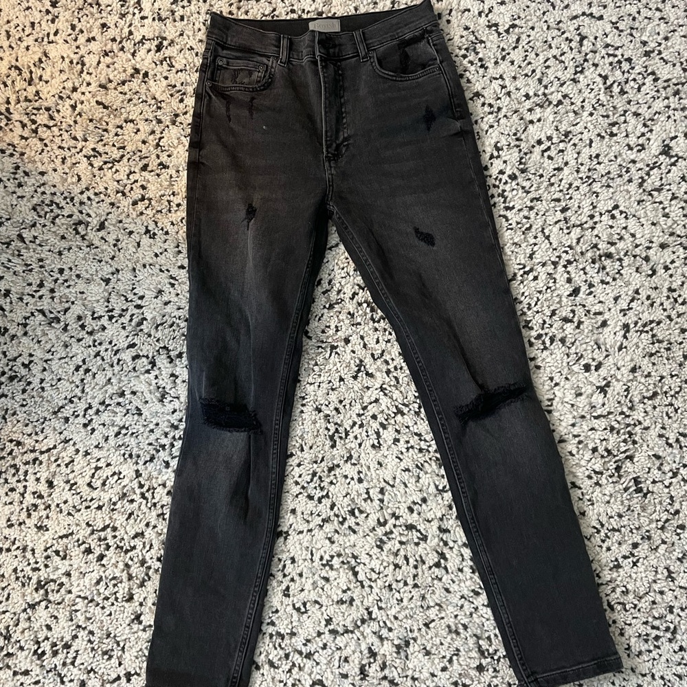 Boyish Zachary comfort stretch high rise skinny jeans